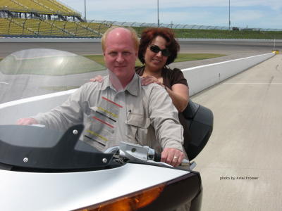 Al and Melody sitting on Vision